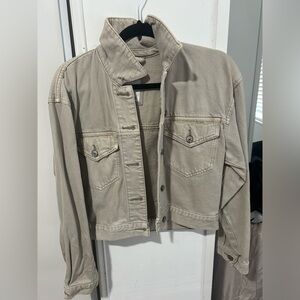 Cropped Denim Jacket